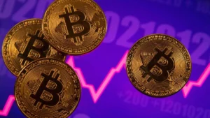 bitcoin trades 2% higher