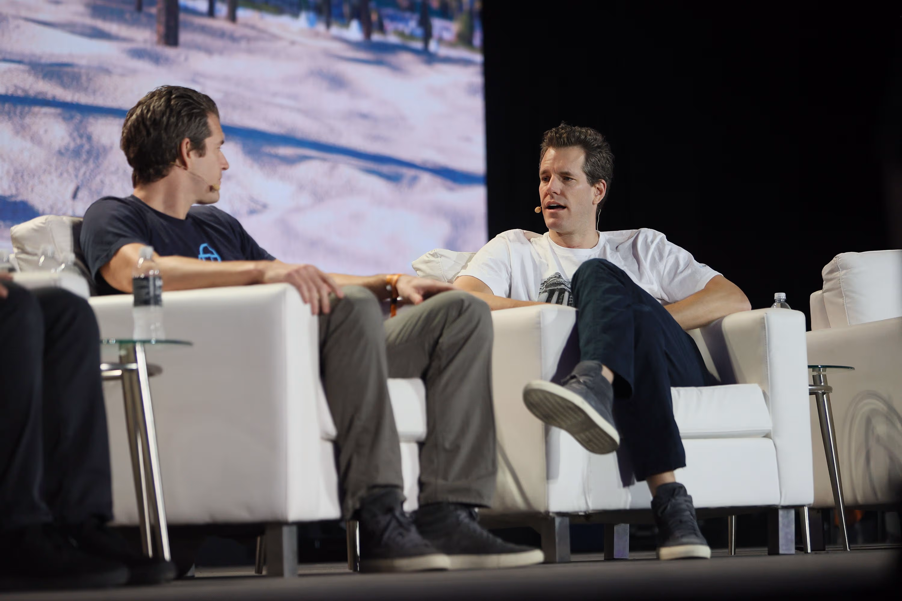 Cameron and Tyler Winklevoss (Joe Radle/Getty Images)