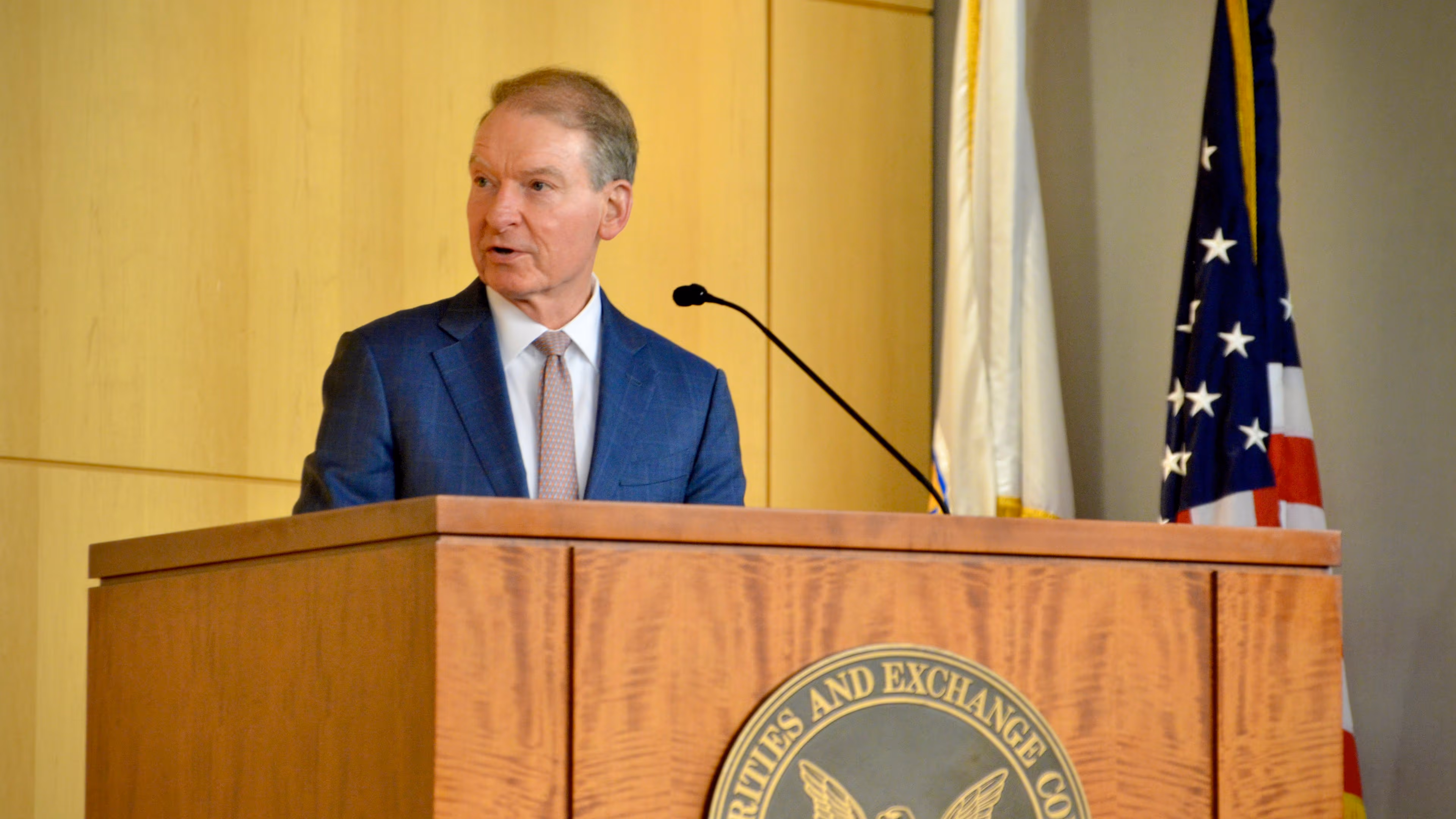 SEC Chairman Paul Atkins (Jesse Hamilton/CoinDesk)