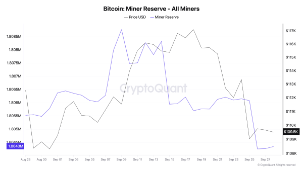 Bitcoin Miner Reserve