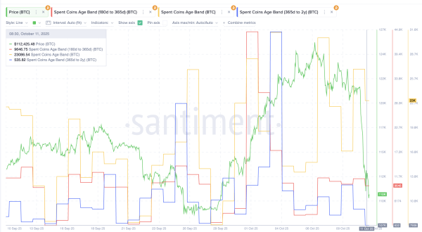 Age Group Spent Metrics (Bitcoin)