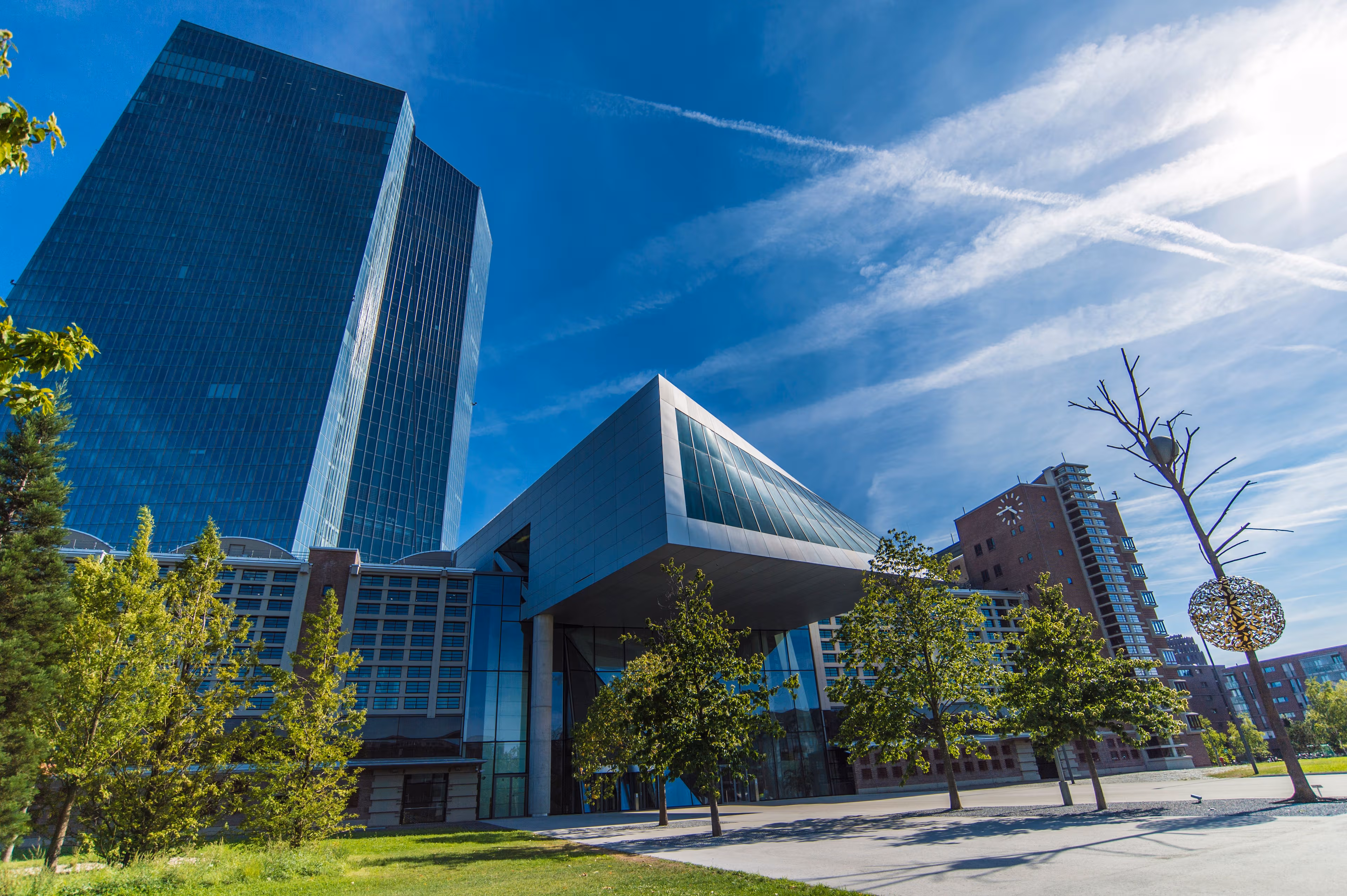 The European Central Bank Building. Photo from ECB Press.
