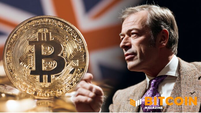UK Lawmaker Seeks Investigation into Nigel Farage’s Bitcoin Connections