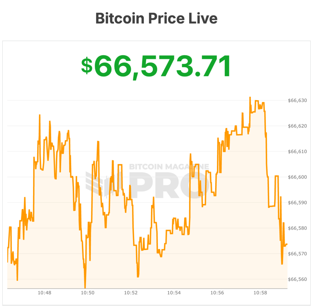 El precio del Bitcoin se recupera del abismo hasta los 66.500 dólares. 10 El precio del Bitcoin se recupera del abismo hasta los 66.500 dólares. 10